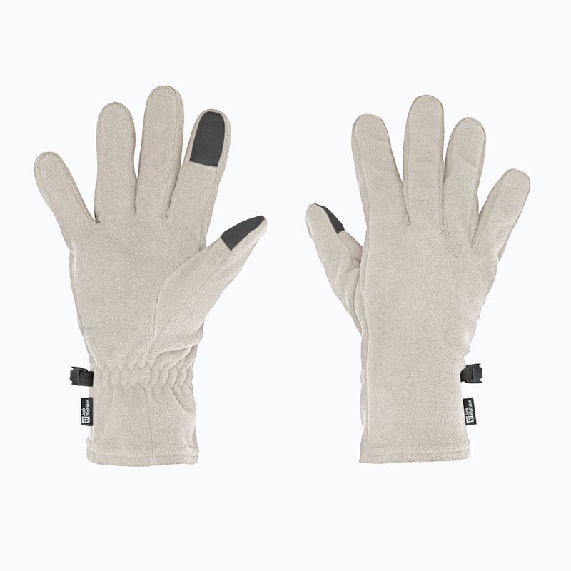 Trekking gloves Jack Wolfskin Real Stuff pale sand 3