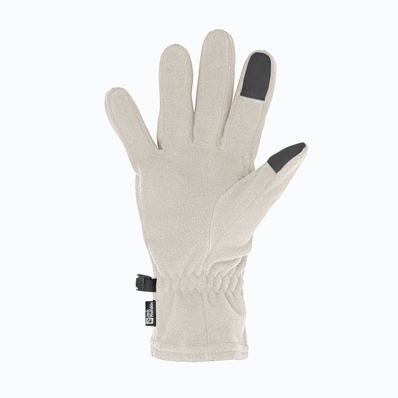 Trekking gloves Jack Wolfskin Real Stuff pale sand 4
