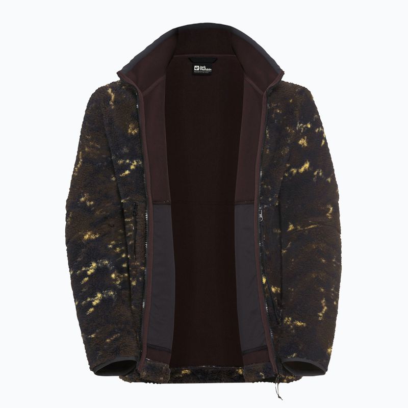 Men's trekking sweatshirt Jack Wolfskin Stone Lite Aop lichen peat 9