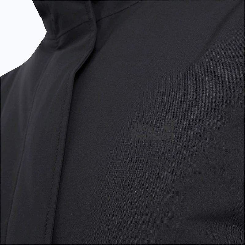 Women's insulated jacket Jack Wolfskin Wintertide black 5