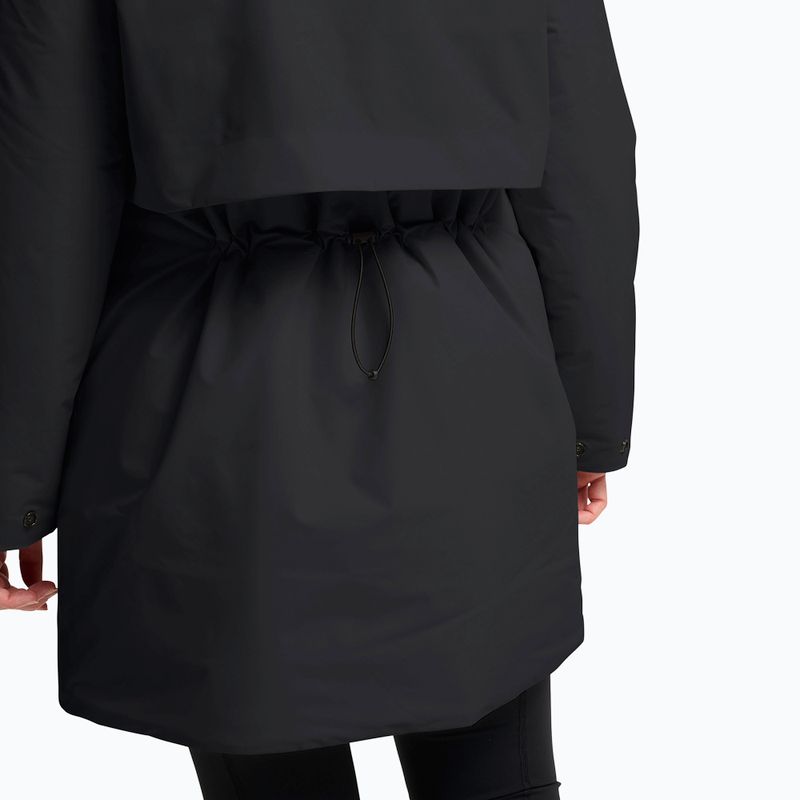 Women's insulated jacket Jack Wolfskin Frost Haven black 5