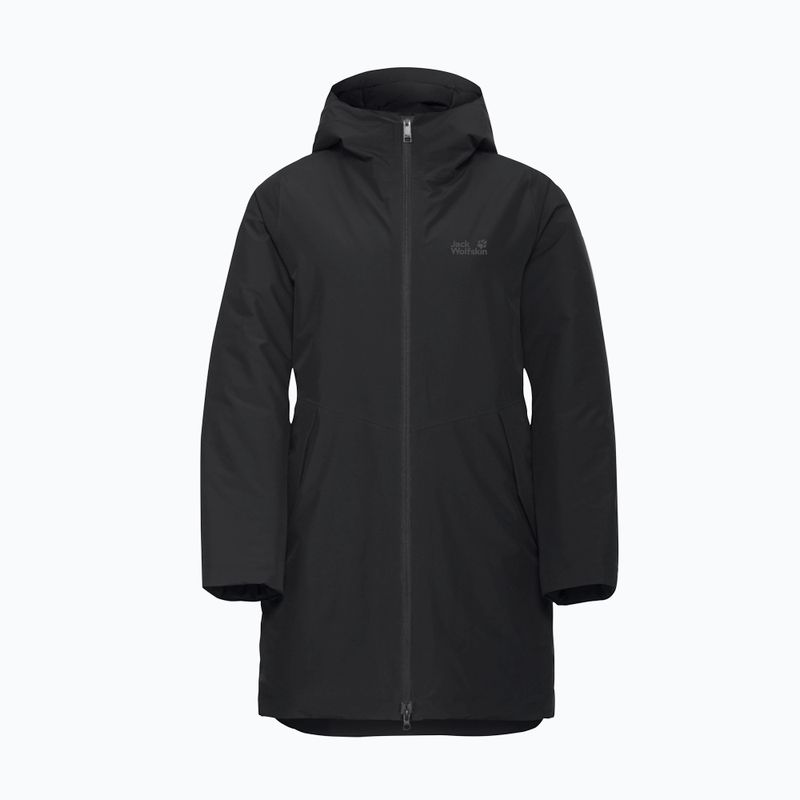 Women's insulated jacket Jack Wolfskin Frost Haven black 7