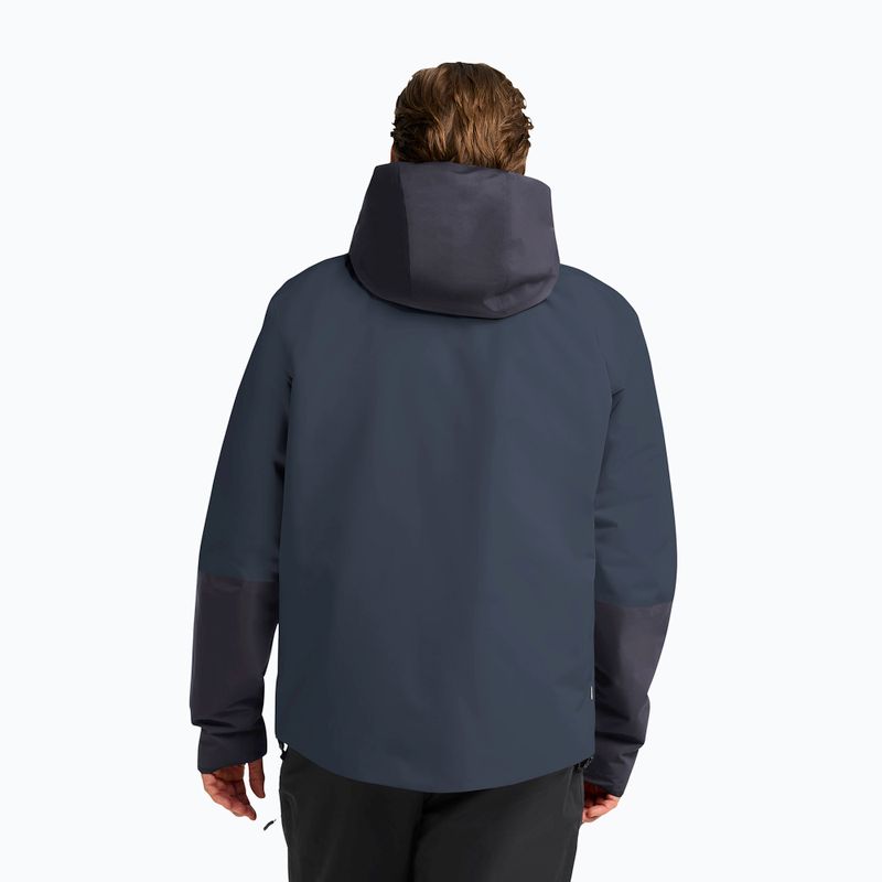 Men's ski jacket Jack Wolfskin Flowline 2L Ins midnight sky 3