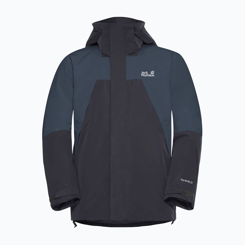 Men's ski jacket Jack Wolfskin Flowline 2L Ins midnight sky 7
