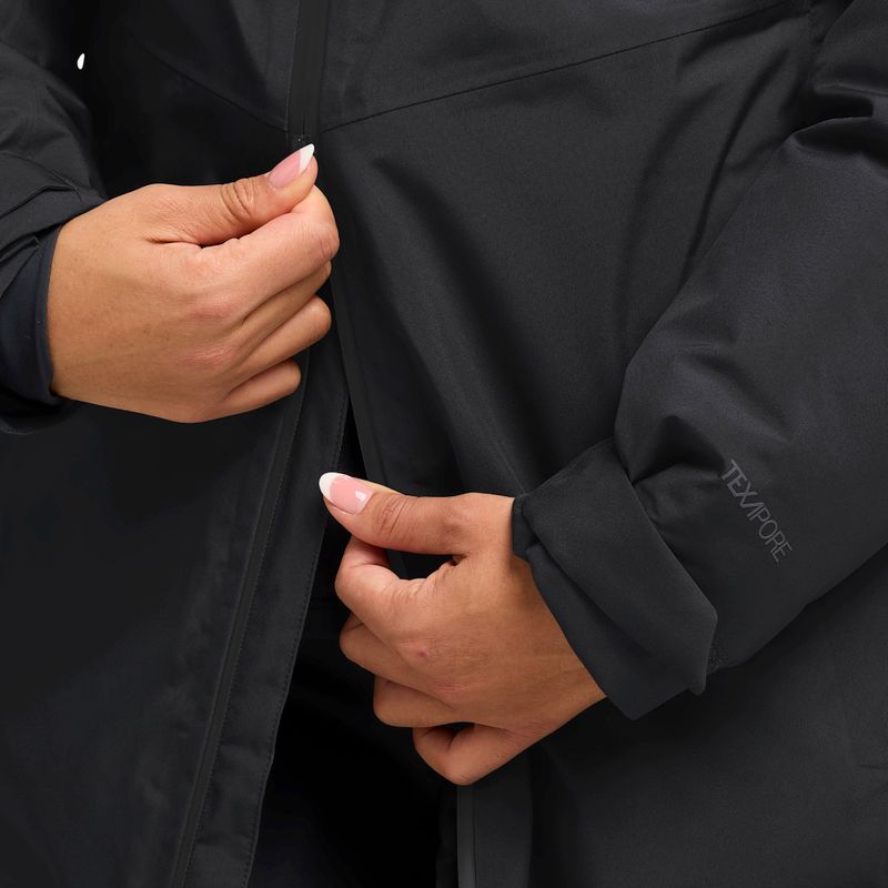 Women's rain jacket Jack Wolfskin Icecape 2L Down Ins Rds black 5