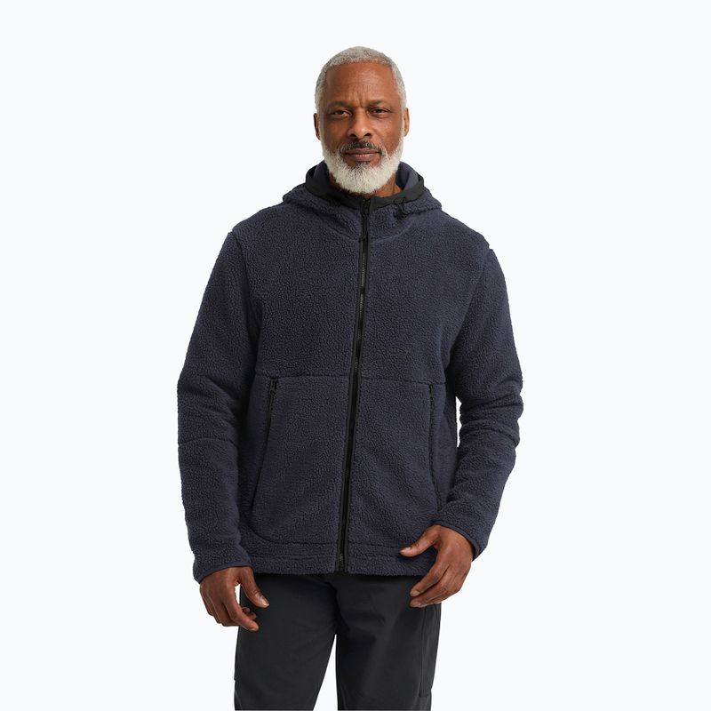 Men's trekking sweatshirt Jack Wolfskin Stone Lite Hooded dark navy
