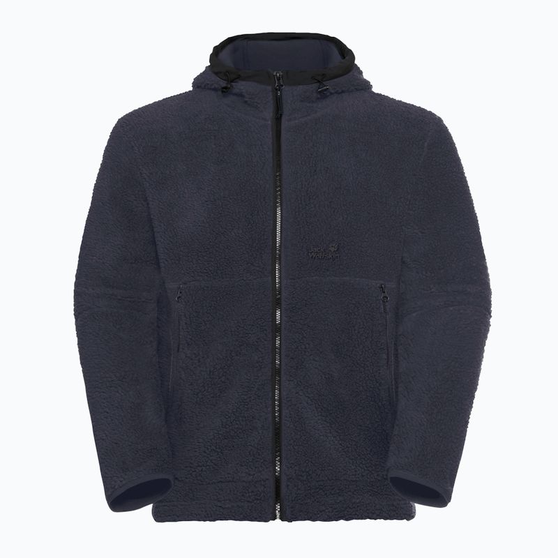 Men's trekking sweatshirt Jack Wolfskin Stone Lite Hooded dark navy 7