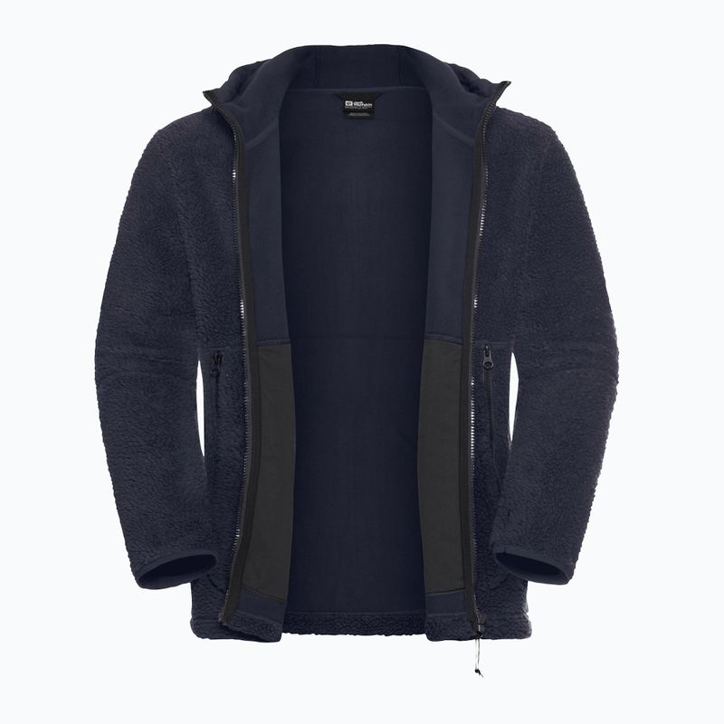 Men's trekking sweatshirt Jack Wolfskin Stone Lite Hooded dark navy 9