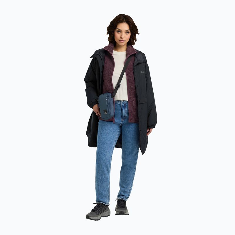 Women's insulated jacket Jack Wolfskin Altay black 2