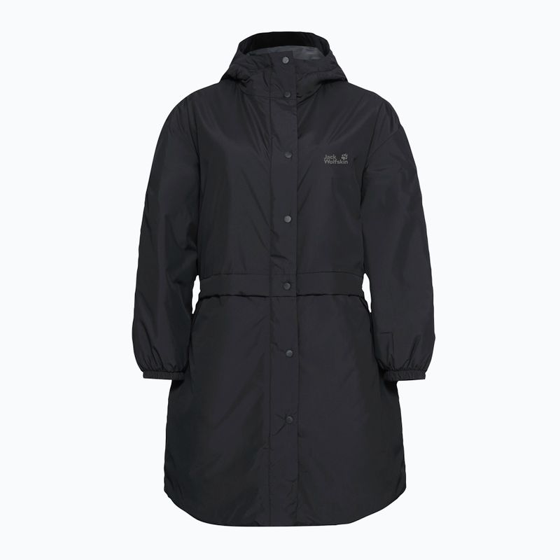 Women's insulated jacket Jack Wolfskin Altay black 7