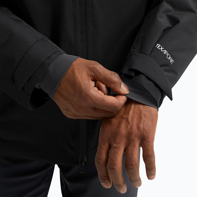 Men's rain jacket Jack Wolfskin Icecape 2L Down Ins Rds black 5