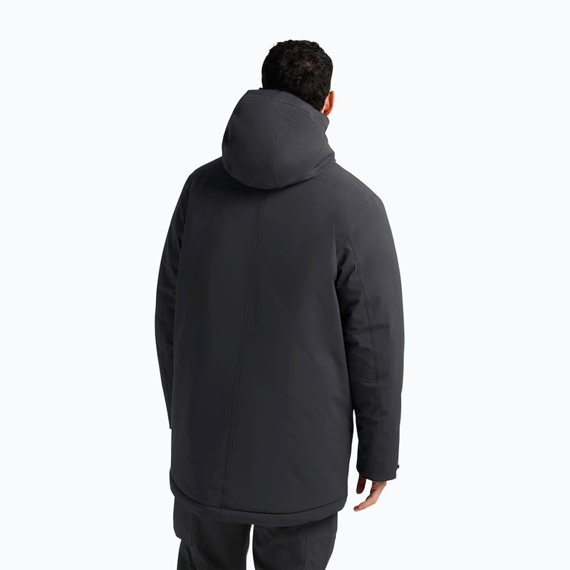 Men's insulated coat Jack Wolfskin Cold Camp Coat black 3
