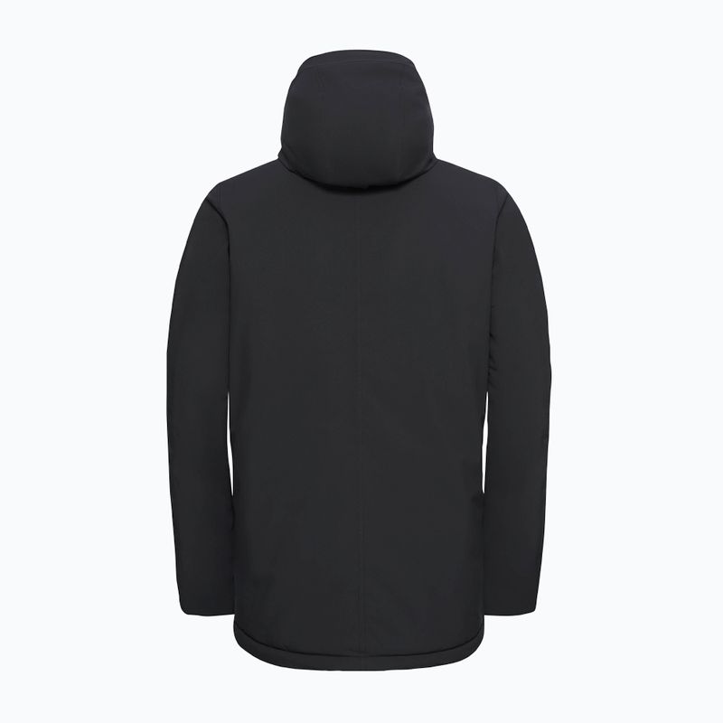 Men's insulated coat Jack Wolfskin Cold Camp Coat black 8