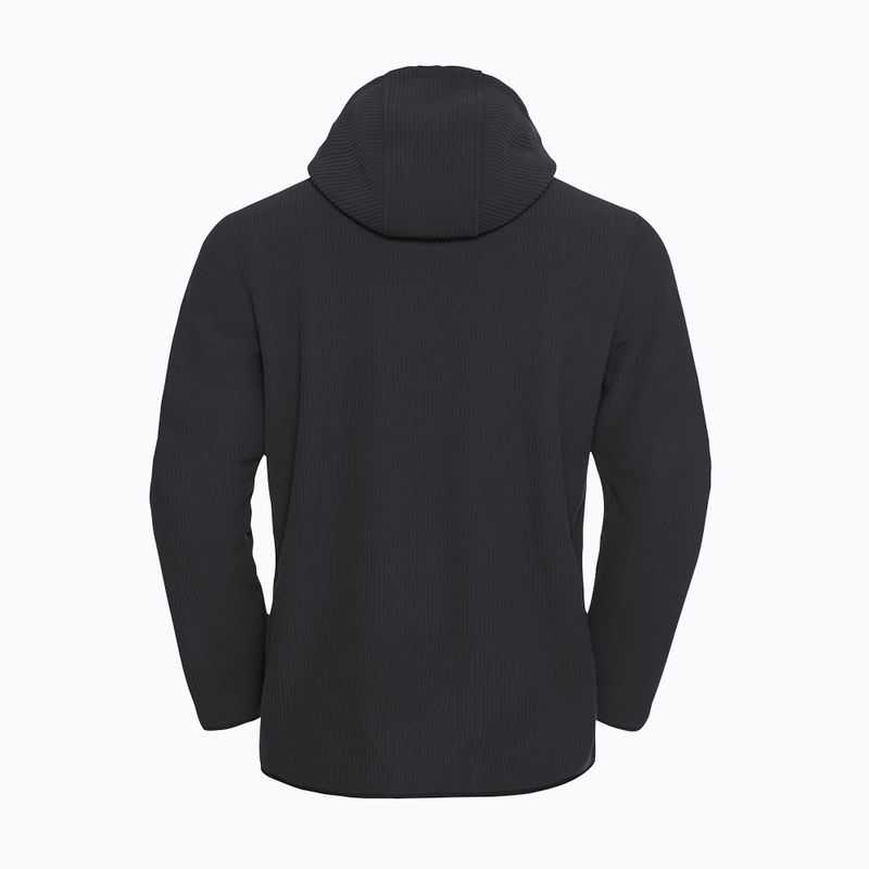 Men's trekking sweatshirt Jack Wolfskin Lake Ridge Hooded black 8