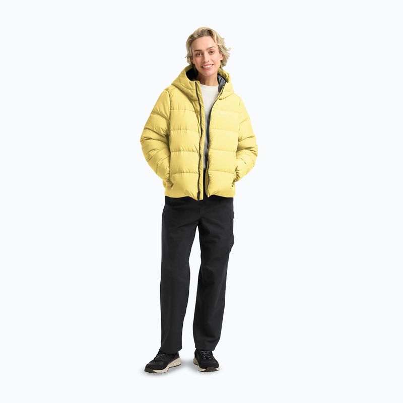 Women's down jacket Jack Wolfskin Frozen Palace lemon ice 2