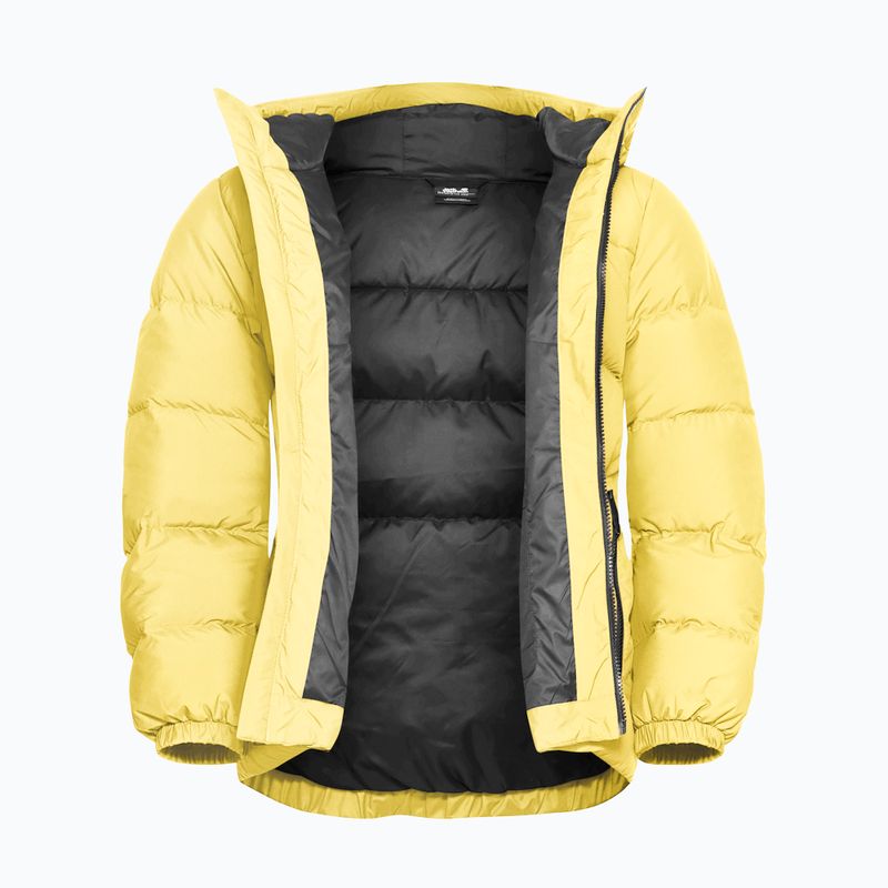 Women's down jacket Jack Wolfskin Frozen Palace lemon ice 9