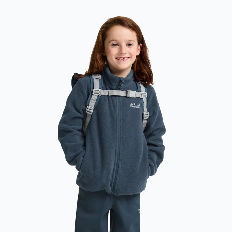 Hiking backpack dziecięcy Jack Wolfskin Island Mini 10 l midnight sky 16