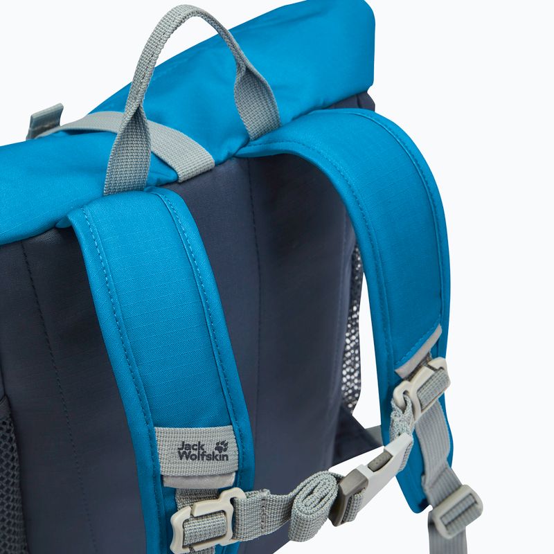 Hiking backpack dziecięcy Jack Wolfskin Island Mini 10 l aurora blue 9