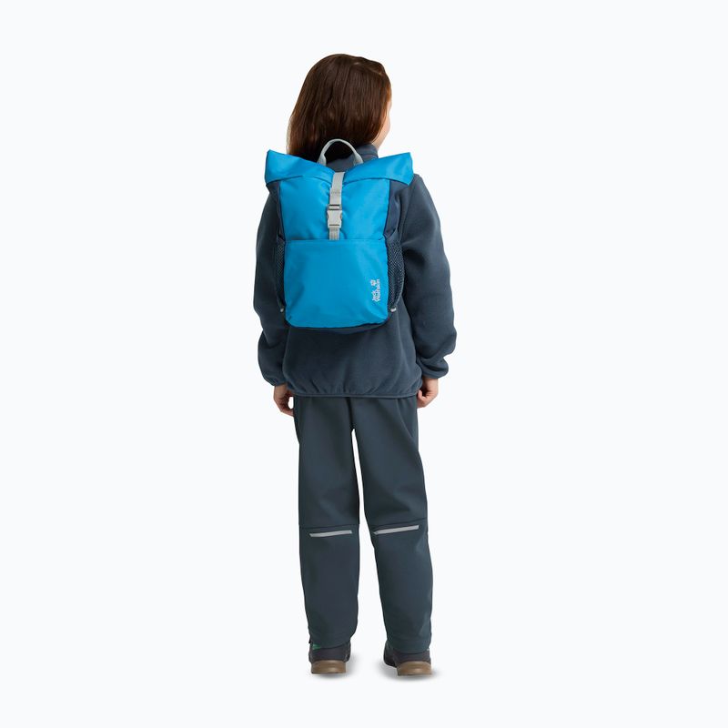 Hiking backpack dziecięcy Jack Wolfskin Island Mini 10 l aurora blue 14