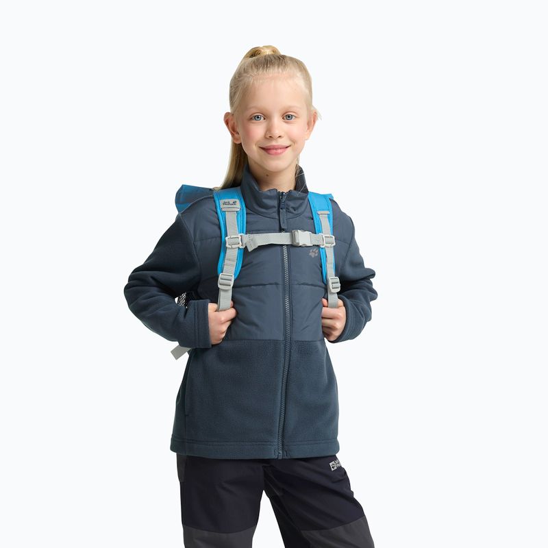 Hiking backpack dziecięcy Jack Wolfskin Island Mini 10 l aurora blue 17