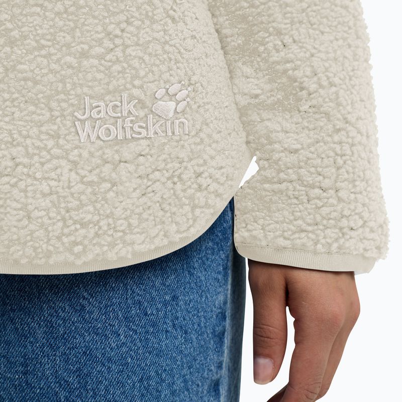 Women's trekking sweatshirt Jack Wolfskin High Curl pale sand 6