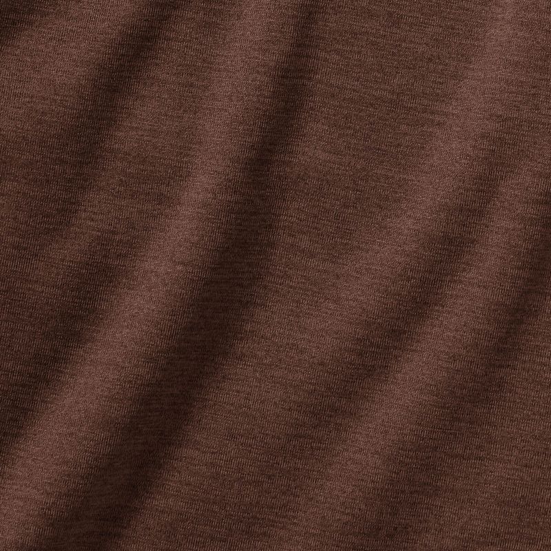 Men's trekking sweatshirt Jack Wolfskin Peak District Full Ziphot choc 10