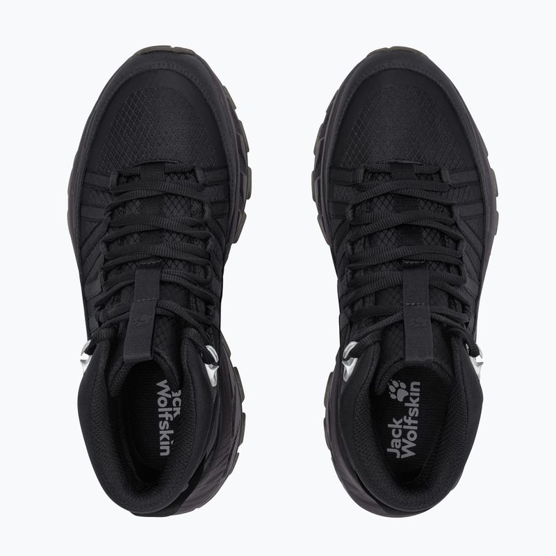 Women's hiking boots Jack Wolfskin Wild Hike Texapore Mid black 3