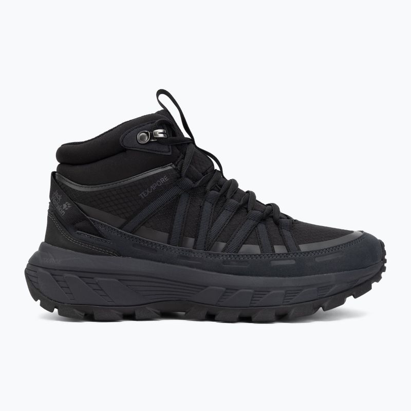 Women's hiking boots Jack Wolfskin Wild Hike Texapore Mid black 2