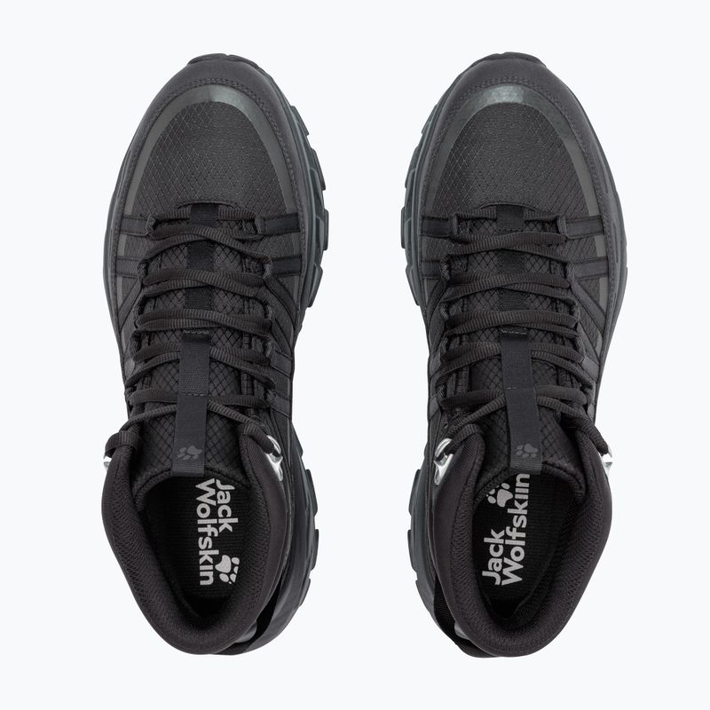 Men's hiking boots Jack Wolfskin Wild Hike Texapore Mid black 3