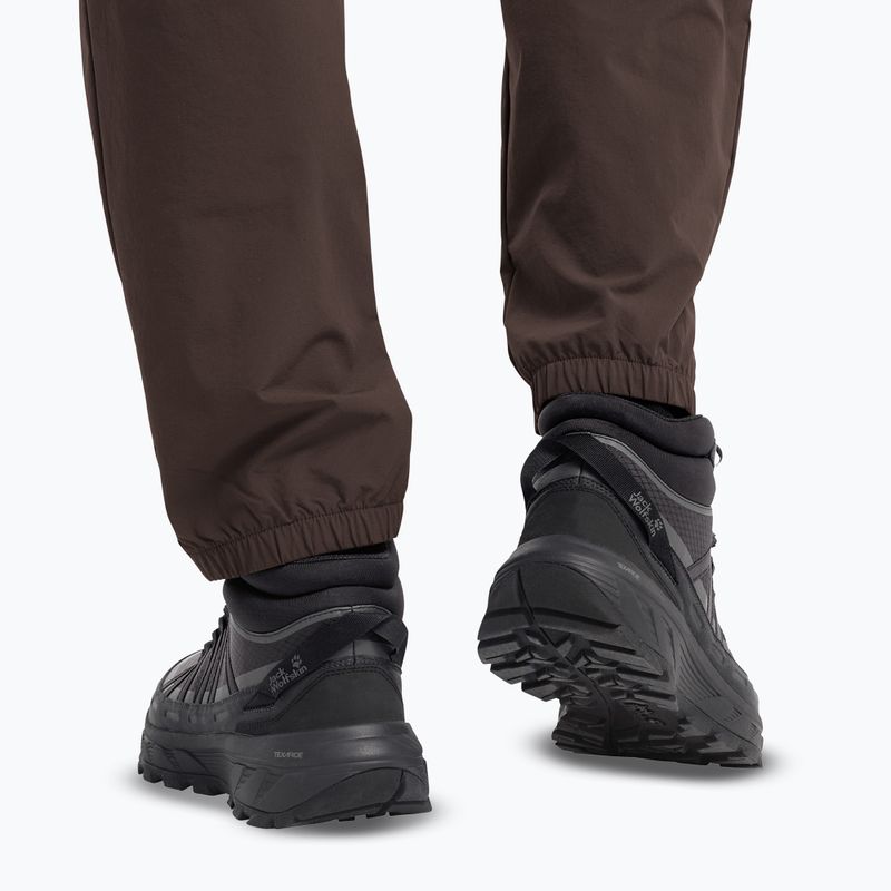 Men's hiking boots Jack Wolfskin Wild Hike Texapore Mid black 5