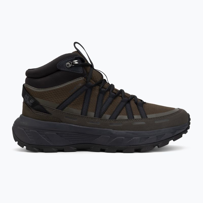 Men's hiking boots Jack Wolfskin Wild Hike Texapore Mid obsidian moss 2