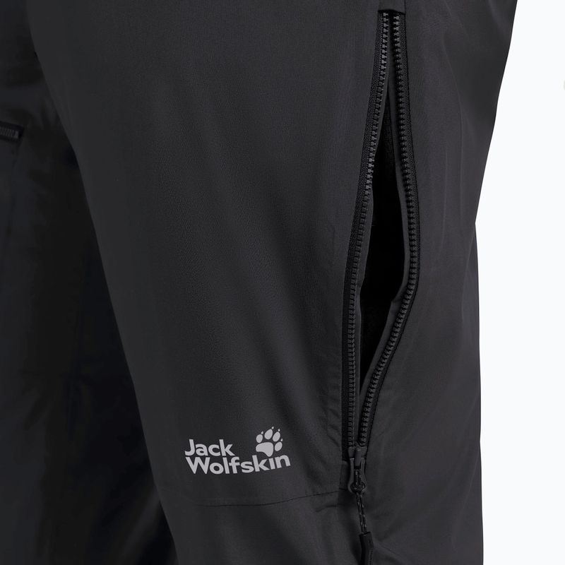 Men's ski trousers Jack Wolfskin Flowline Pro 2L Ins black 6