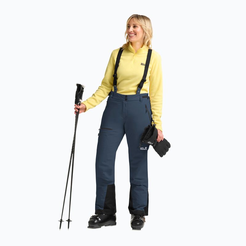 Women's ski trousers Jack Wolfskin Flowline Pro 2L Ins midnight sky 2