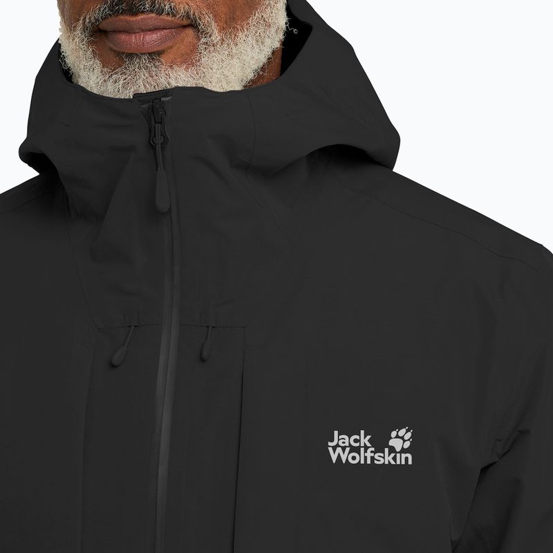 Men's 3in1 jacket Jack Wolfskin Icecape 3In1 Down Rds black 7