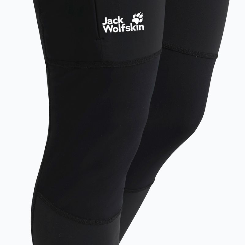 Women's trekking leggings Jack Wolfskin Hike With Me black 5