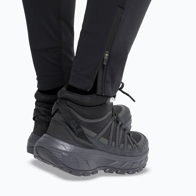 Women's trekking leggings Jack Wolfskin Hike With Me black 6