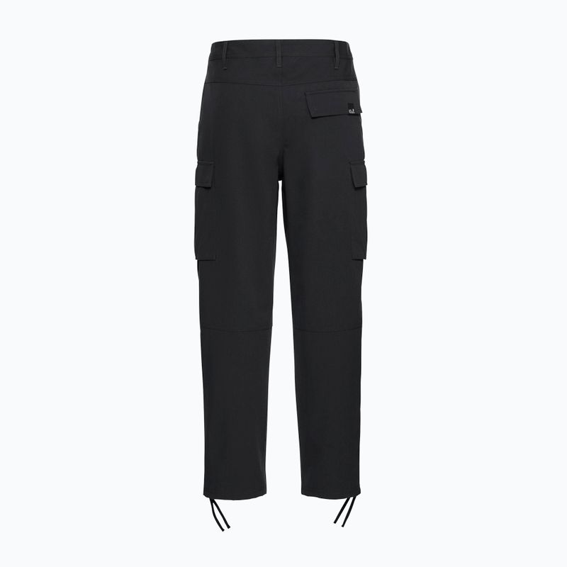 Men's trekking trousers Jack Wolfskin Yuma Cargo black 8
