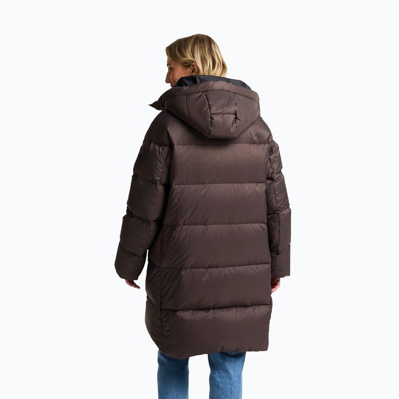 Women's down coat Jack Wolfskin Icy Hill Coat Rds peat 3