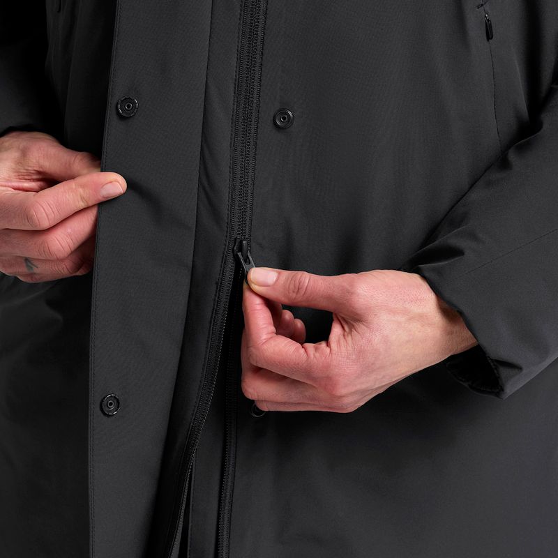 Women's insulated jacket Jack Wolfskin Frost Haven Coat black 5