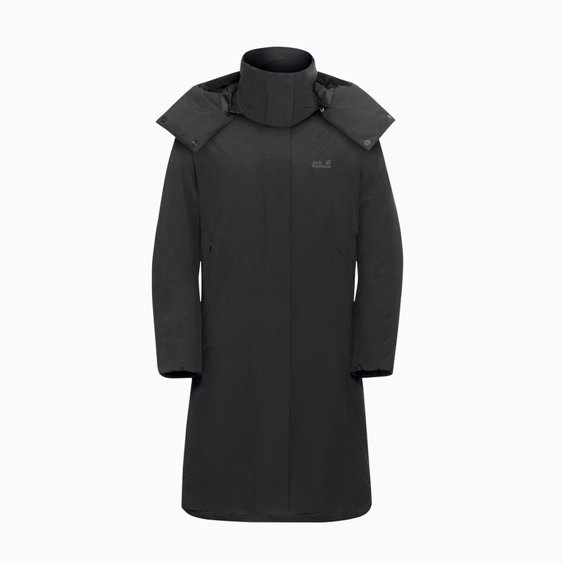 Women's insulated coat Jack Wolfskin Frost Haven Coat black 7