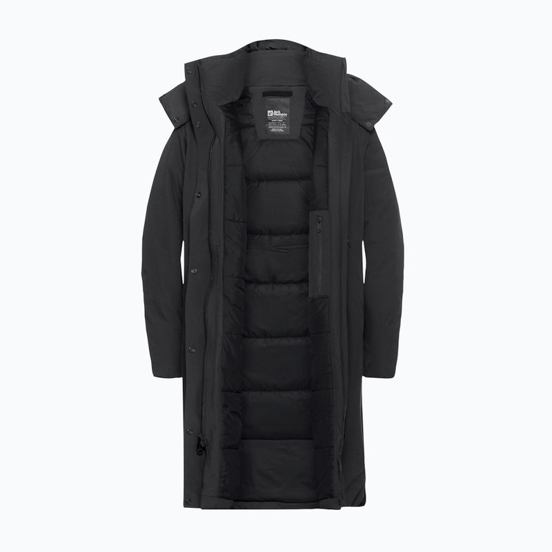 Women's insulated coat Jack Wolfskin Frost Haven Coat black 9