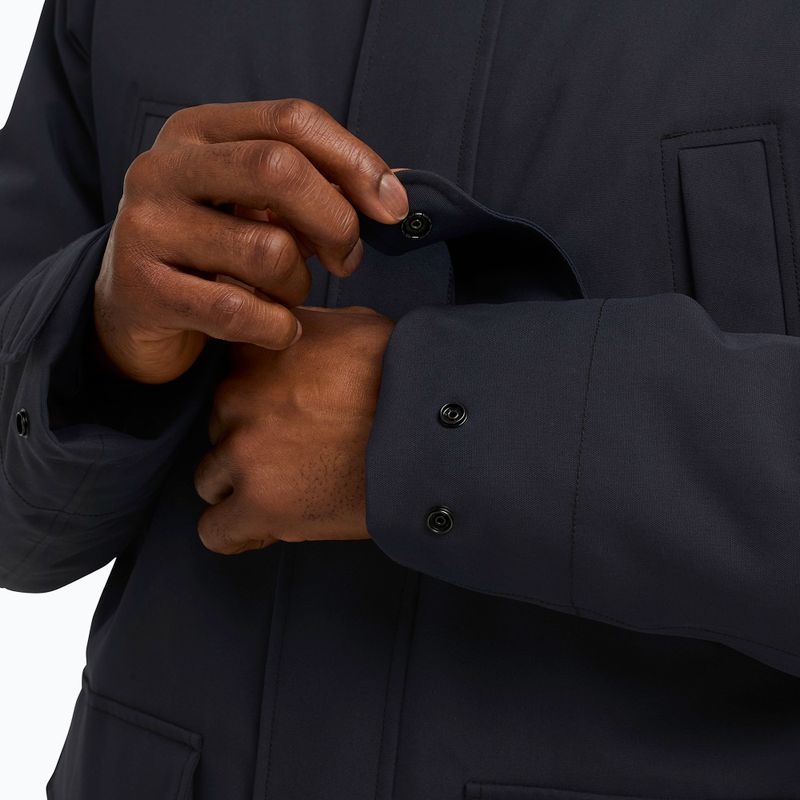 Men's rain jacket Jack Wolfskin Canyon Shield Parka dark navy 5