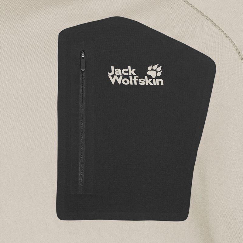 Men's longsleeve Jack Wolfskin Prelight Trail Crew pale sand 7