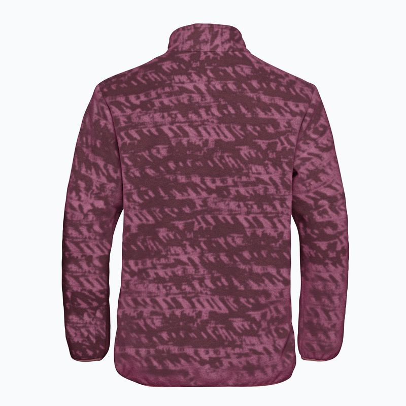 Women's trekking sweatshirt Jack Wolfskin Big Sky Half Zip raisin 8