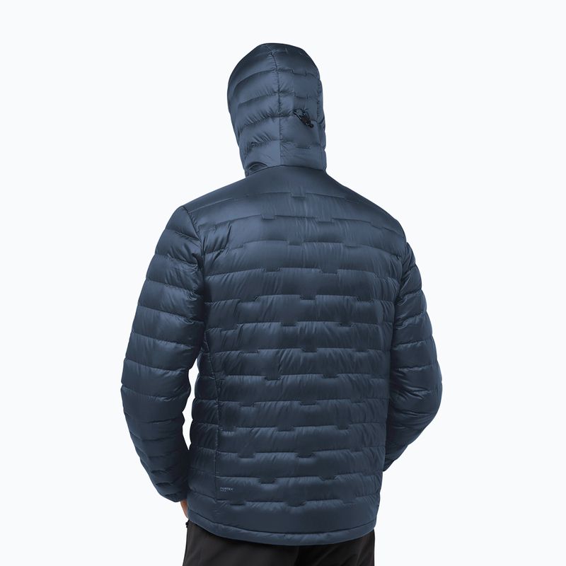 Men's down jacket Jack Wolfskin Passamani Down Hoody midnight sky 2