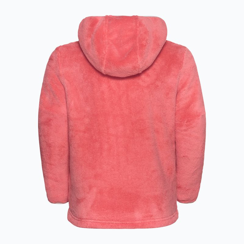 Children's trekking sweatshirt Jack Wolfskin Nepali sunset coral 5