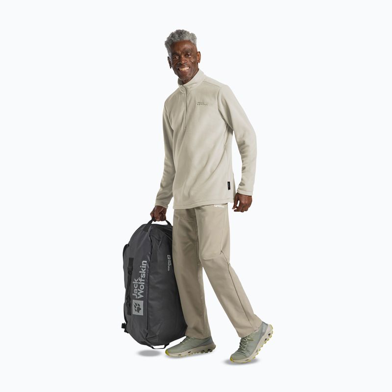Men's trekking sweatshirt Jack Wolfskin Taunus Hz pale sand 2