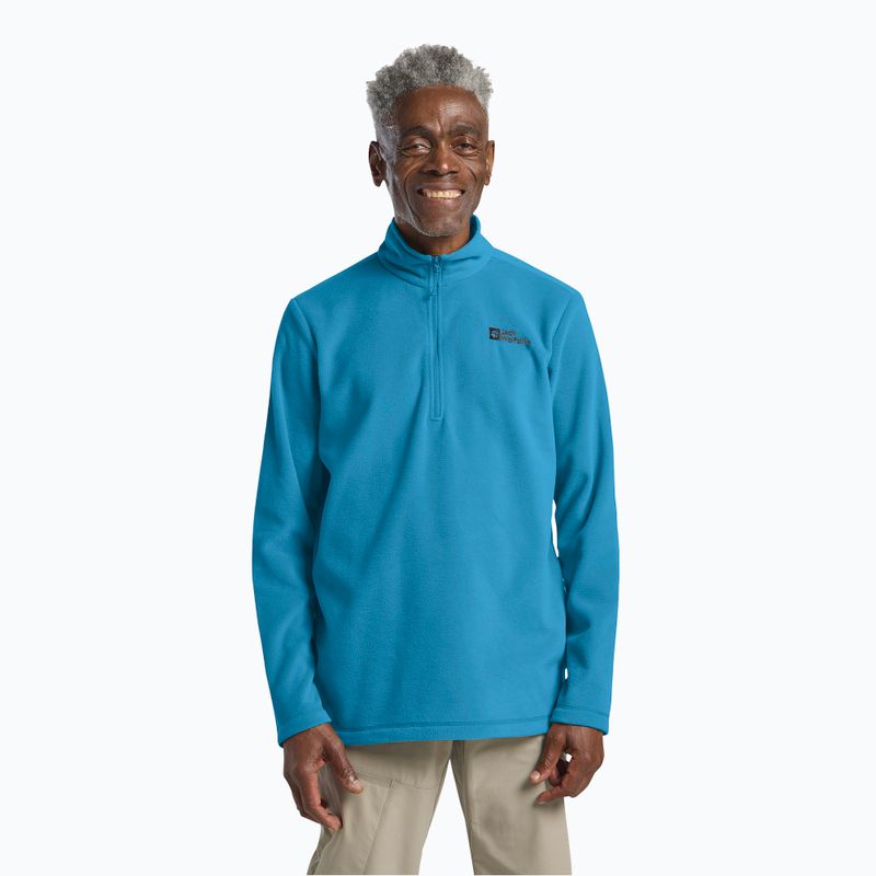 Men's trekking sweatshirt Jack Wolfskin Taunus Hz aurora blue