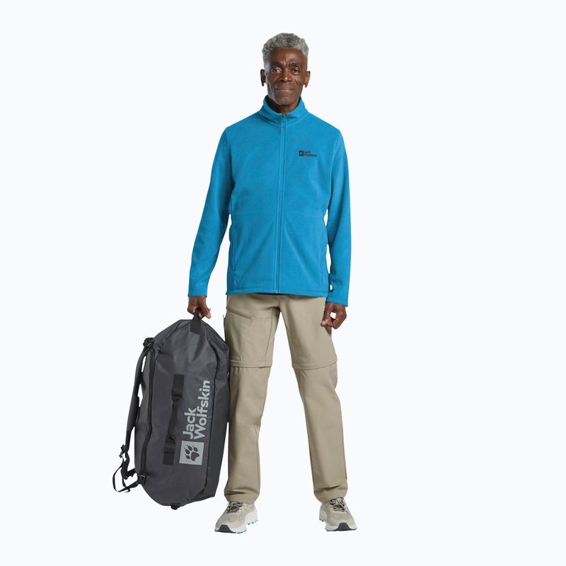 Men's fleece jacket Jack Wolfskin Taunus Fz aurora blue 2