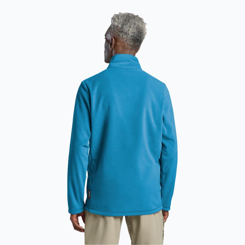 Men's fleece jacket Jack Wolfskin Taunus Fz aurora blue 3
